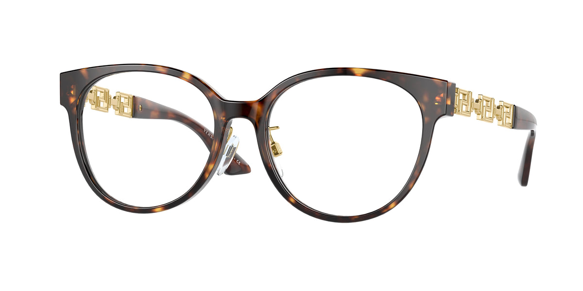 Versace VE3302D Dark Havana Eyeglasses
