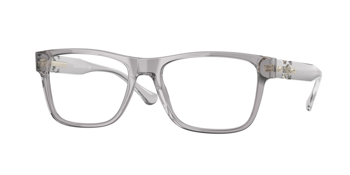 Versace VE3303 Transparent Grey Eyeglasses