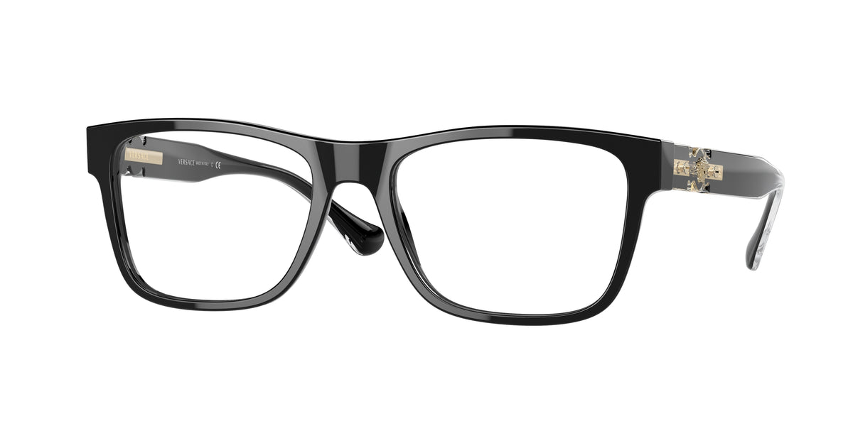 Versace VE3303 Black Eyeglasses