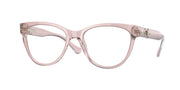 Versace VE3304 Transparent Pink Eyeglasses