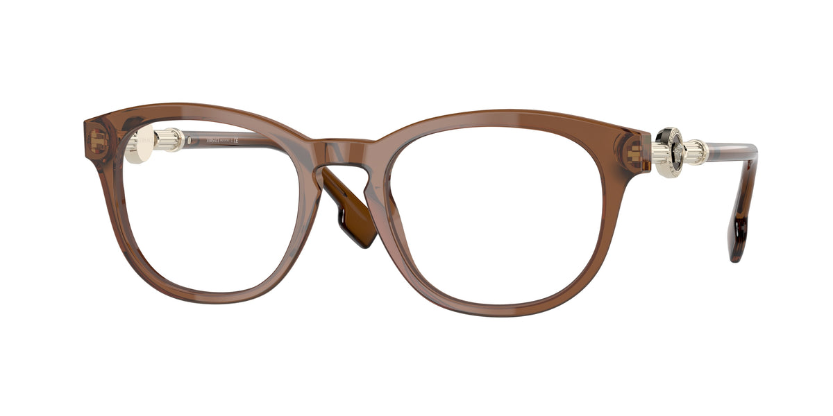 Versace VE3310 Transparent Brown Eyeglasses