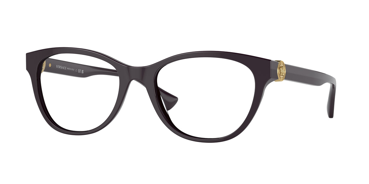 Versace VE3330 Plum Eyeglasses