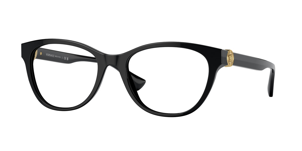 Versace VE3330 Black Eyeglasses