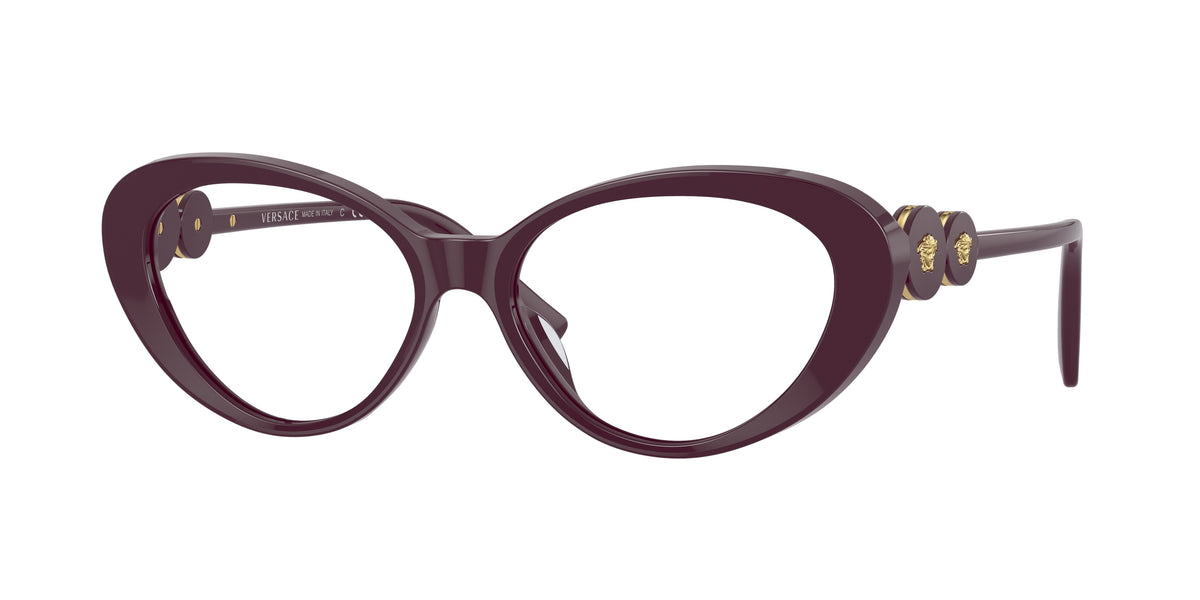 Versace VE3331U Bordeaux Eyeglasses