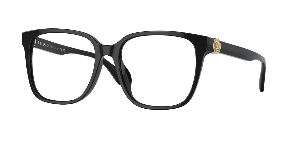 Versace VE3332D Black Eyeglasses