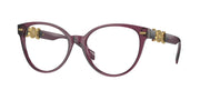 Versace VE3334 Transparent Violet Eyeglasses