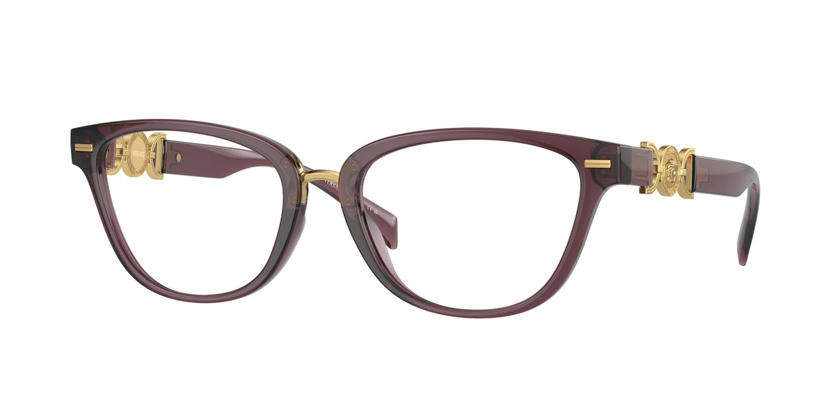 Versace VE3336U Transparent Violet Eyeglasses
