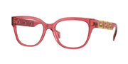 Versace VE3338 Transparent Red Eyeglasses