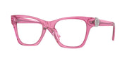 Versace VE3341U Transparent Pink Eyeglasses