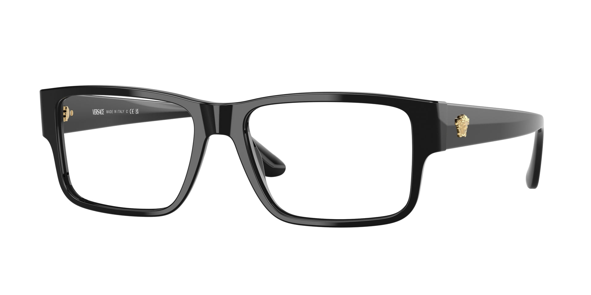 Versace VE3342 Black Eyeglasses