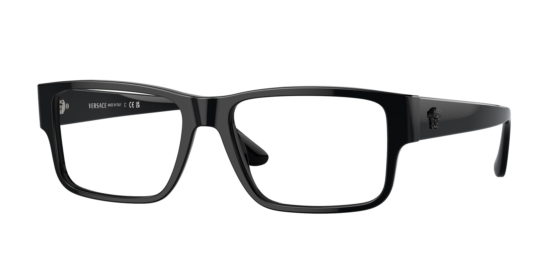 Versace VE3342 Black Eyeglasses