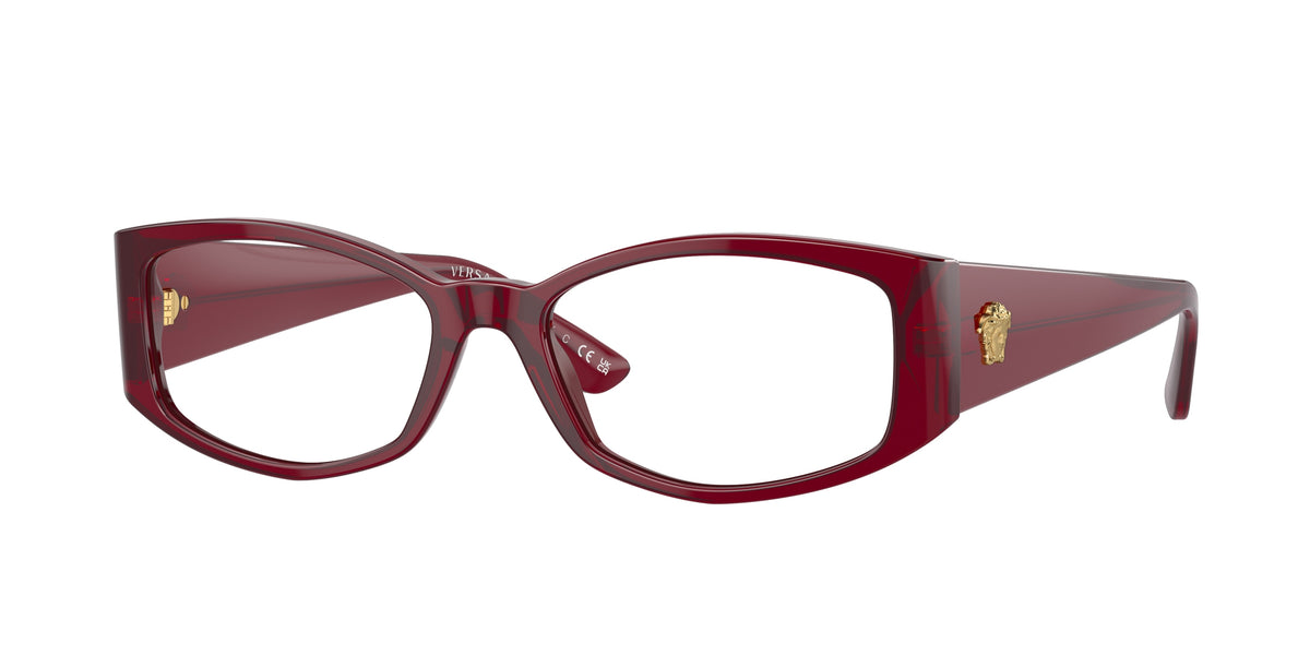 Versace VE3343 Bordeaux Eyeglasses