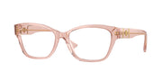Versace VE3344 Brown Transparent Eyeglasses