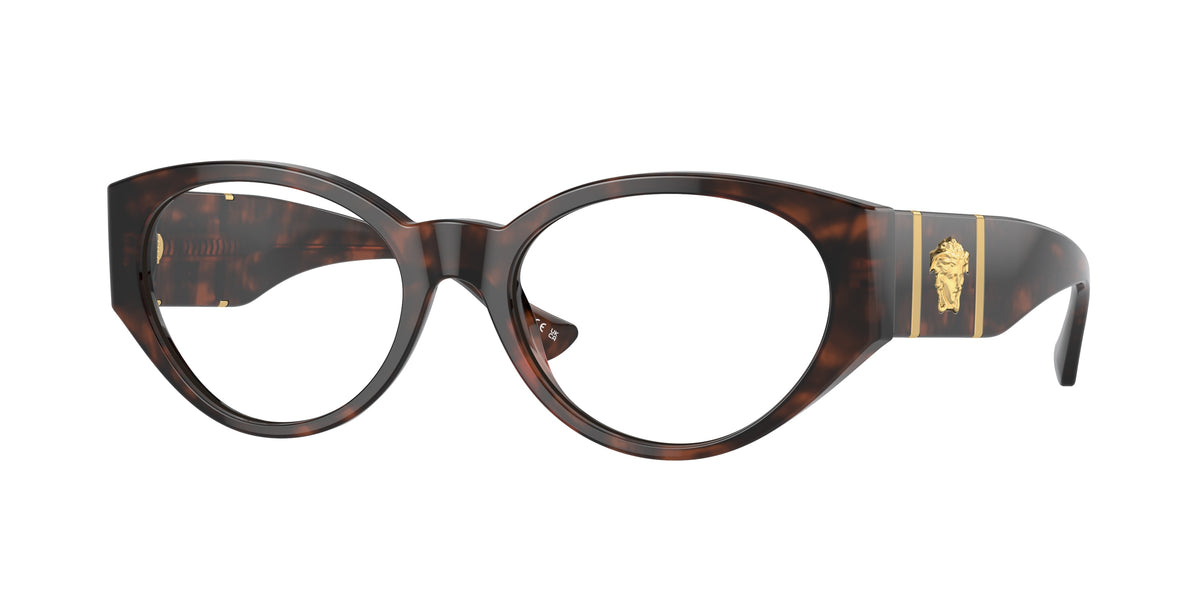 Versace VE3345 Havana Eyeglasses