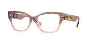 Versace VE3347 Pink Transparent Eyeglasses