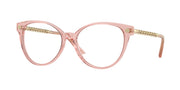 Versace VE3353 Transparent Pink Eyeglasses