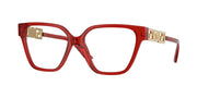 Versace VE3358BF Transparent Red Eyeglasses