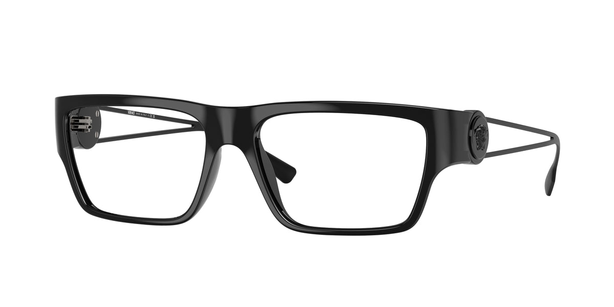 Versace VE3359 Matte Black Eyeglasses