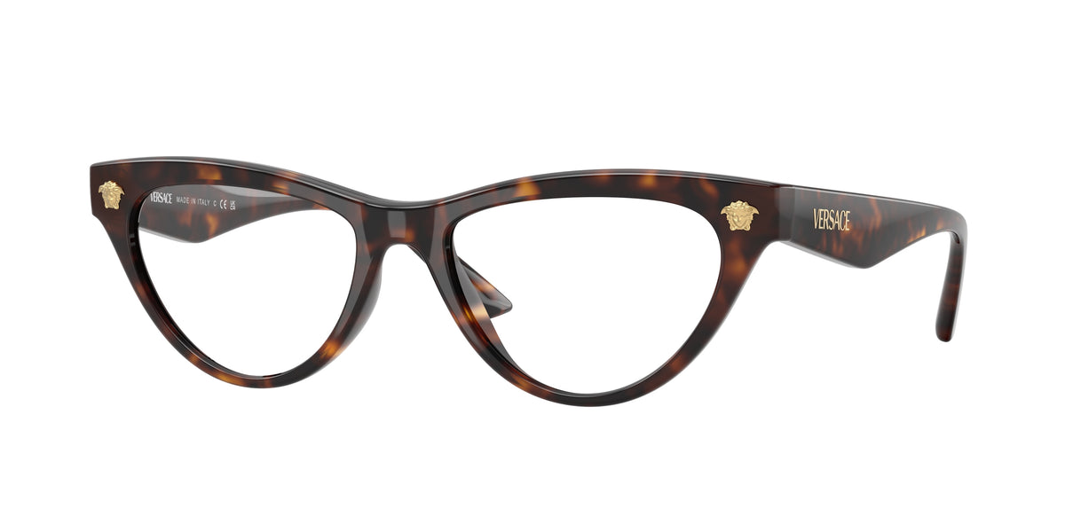 Versace VE3364U Havana Eyeglasses