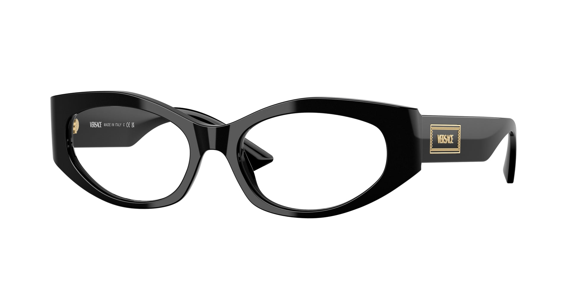 Versace VE3369F Black Eyeglasses