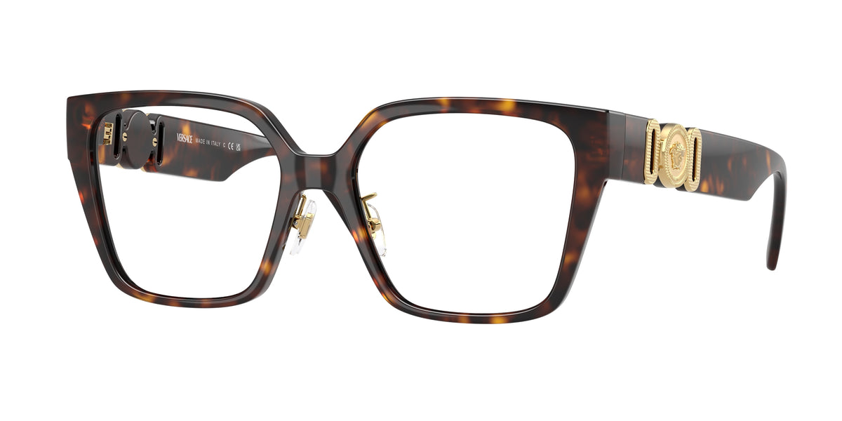 Versace VE3371D Havana Eyeglasses