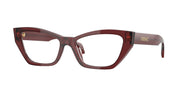 Versace VE3373U Transparent Bordeaux Eyeglasses