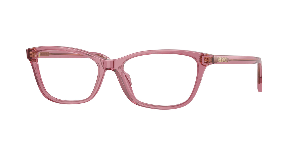 Versace VE3375F Transparent Amarena Eyeglasses