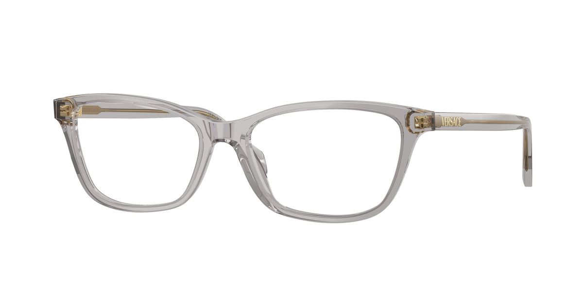 Versace VE3375 Light Transparent Grey Eyeglasses