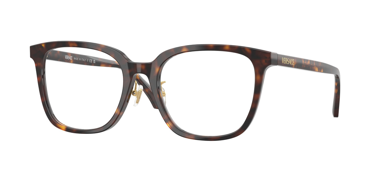 Versace VE3378D Dark Havana Eyeglasses