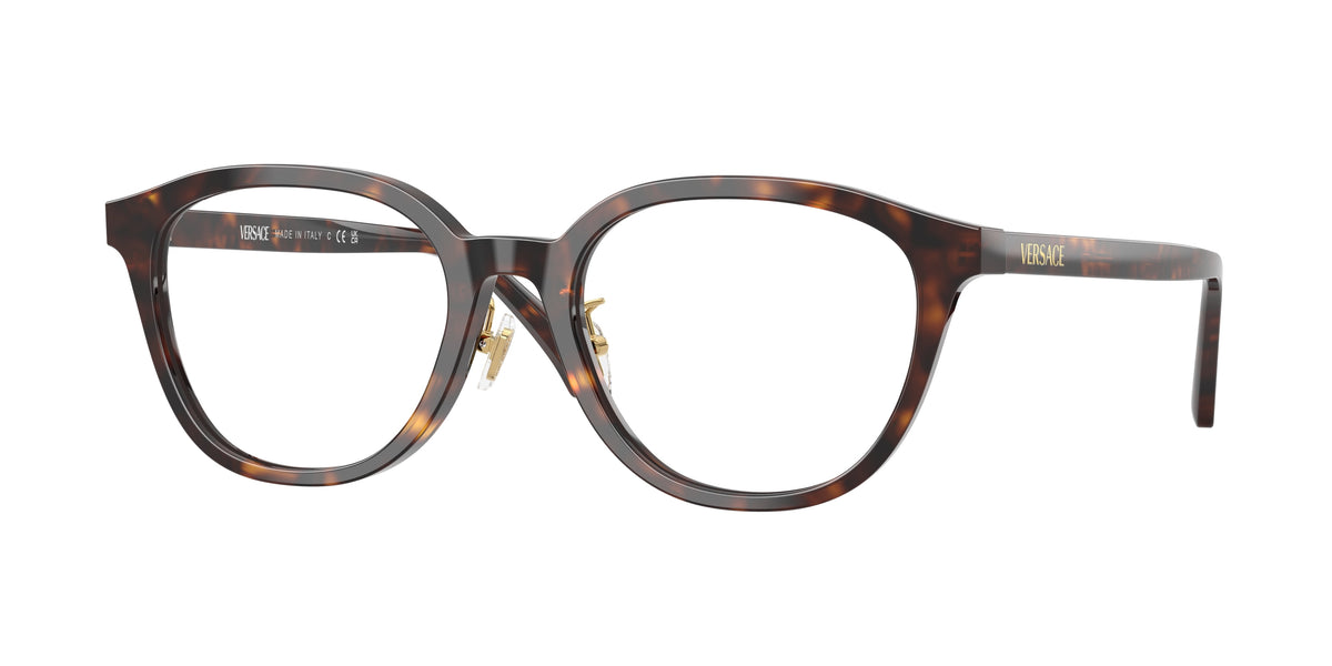 Versace VE3379D Dark Havana Eyeglasses