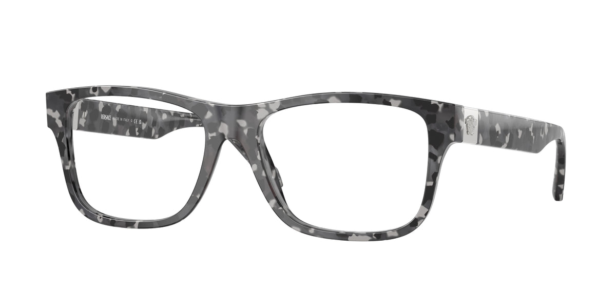 Versace VE3380 Tortoise Grey Black Eyeglasses