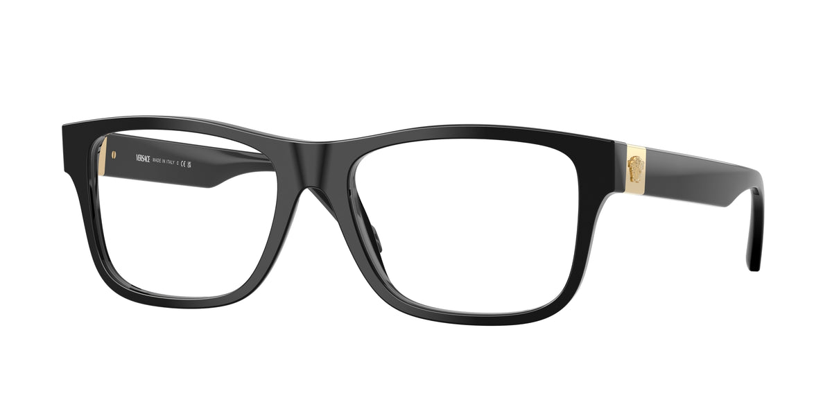 Versace VE3380 Black Eyeglasses