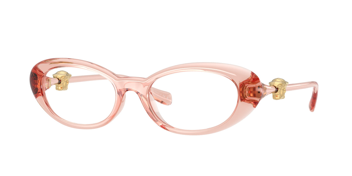Versace VE3381U Transparent Rose Eyeglasses