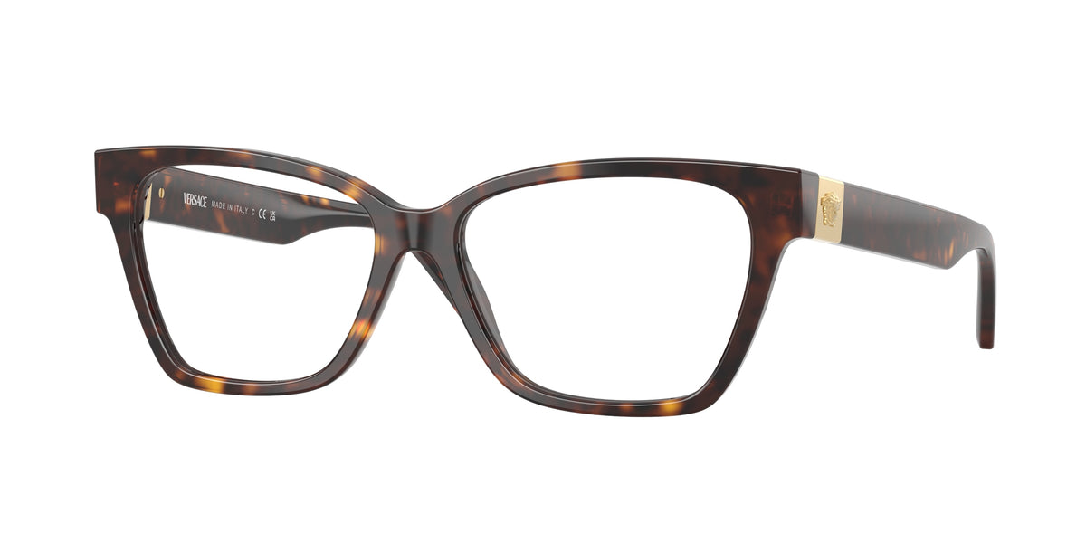 Versace VE3382F Havana Eyeglasses