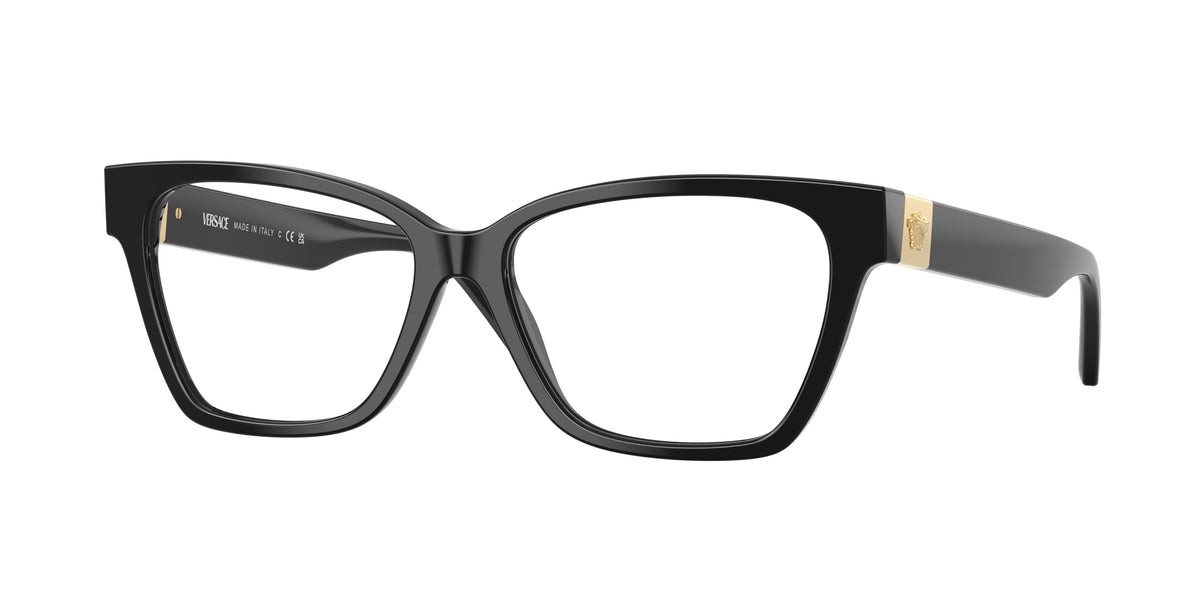 Versace VE3382 Black Eyeglasses