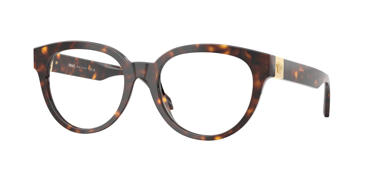 Versace VE3384F Havana Eyeglasses