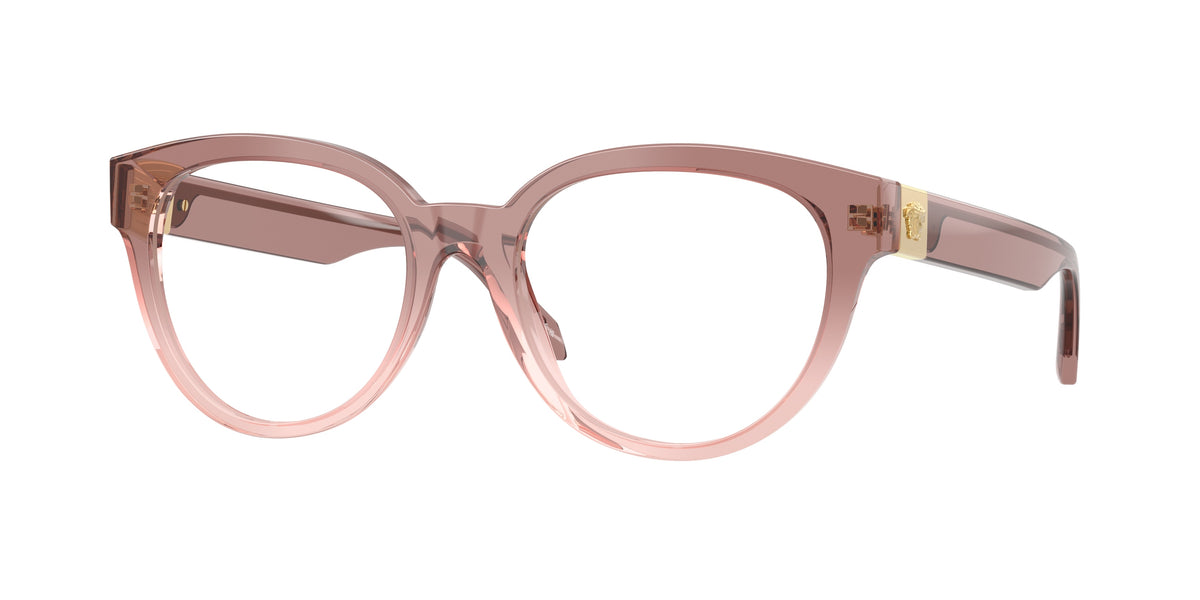 Versace VE3384F Brown Gradient Rose Eyeglasses