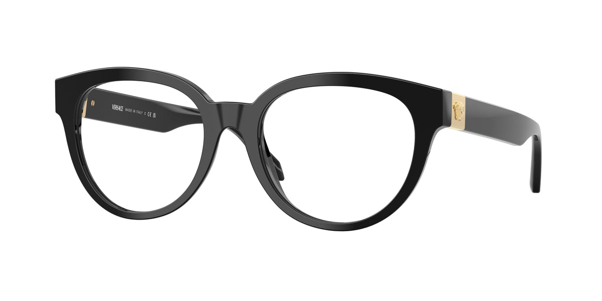 Versace VE3384F Black Eyeglasses