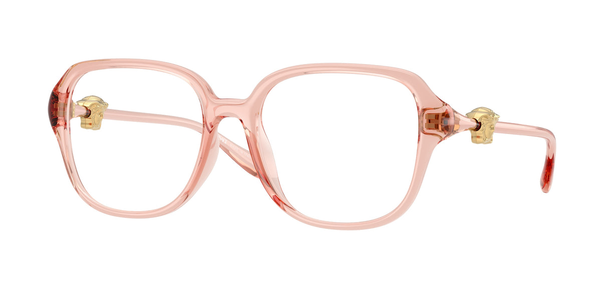 Versace VE3386D Transparent Pink Eyeglasses