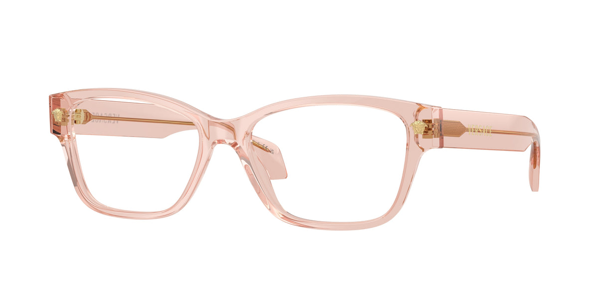 Versace VE3392F Transparent Pink Eyeglasses