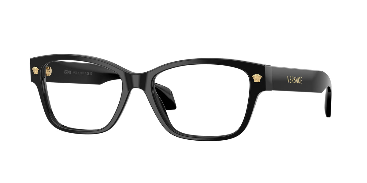 Versace VE3392F Black Eyeglasses