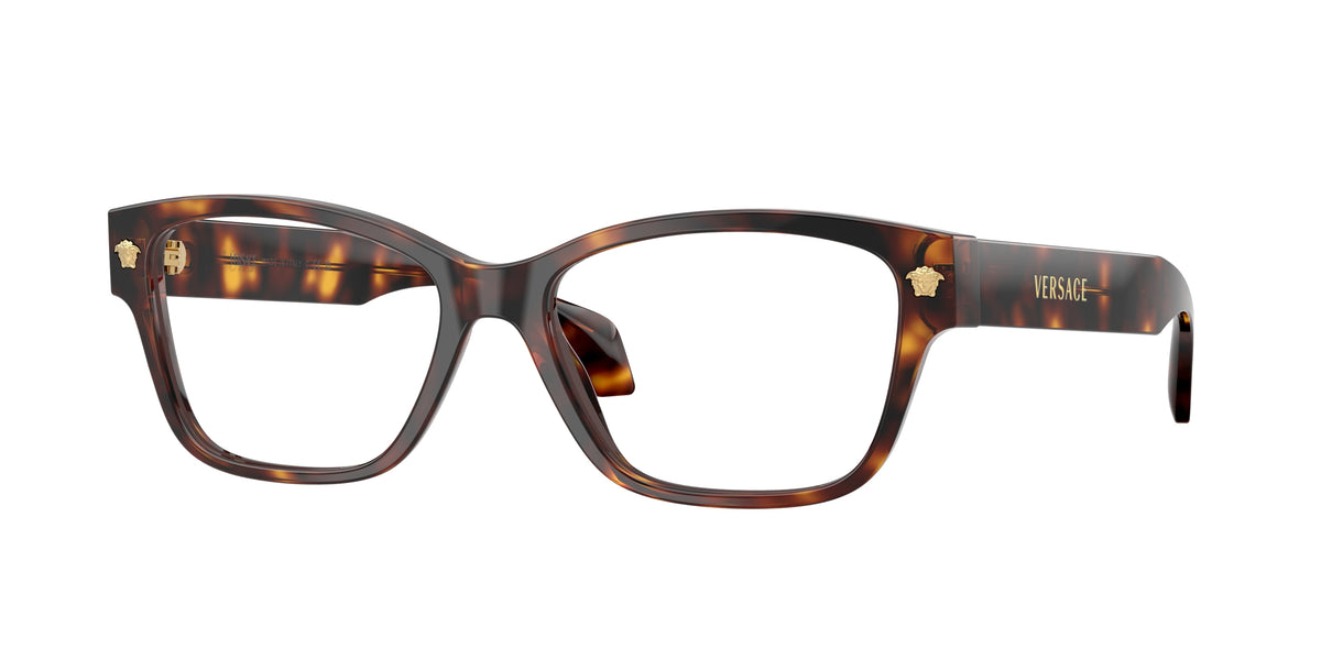 Versace VE3392 Havana Eyeglasses