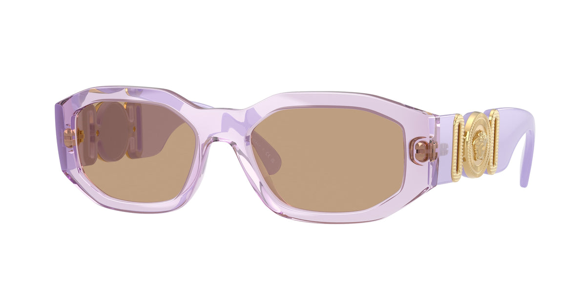 Versace VE4361 Transparent Lavander Sunglasses