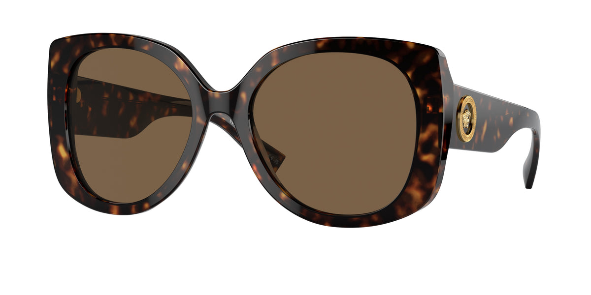 Versace VE4387 Havana Sunglasses