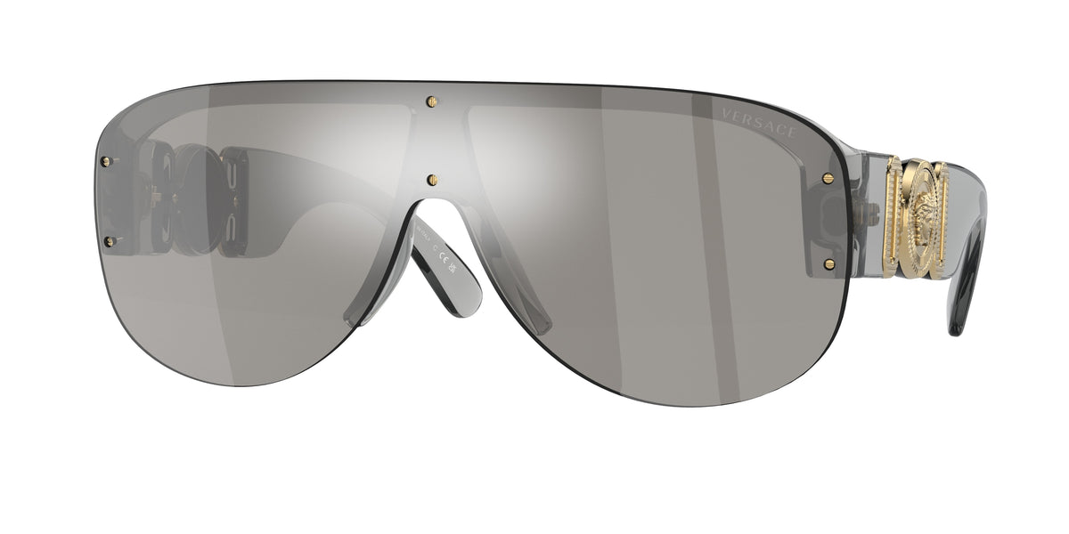 Versace VE4391 Transparent Grey Sunglasses