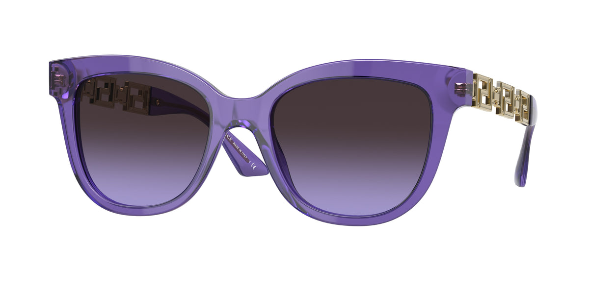 Versace VE4394 Transparent Violet Sunglasses