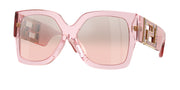 Versace VE4402 Transparent Pink Sunglasses