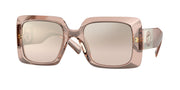 Versace VE4405 Transparent Pink Sunglasses
