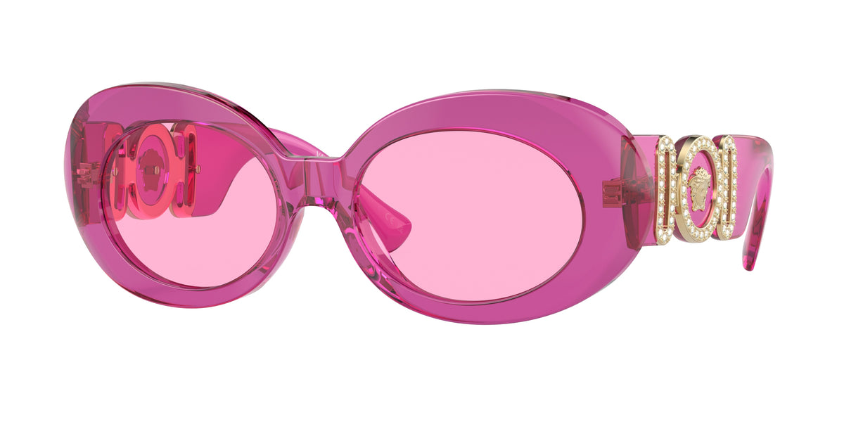 Versace VE4426BU Transparent Fuxia Sunglasses