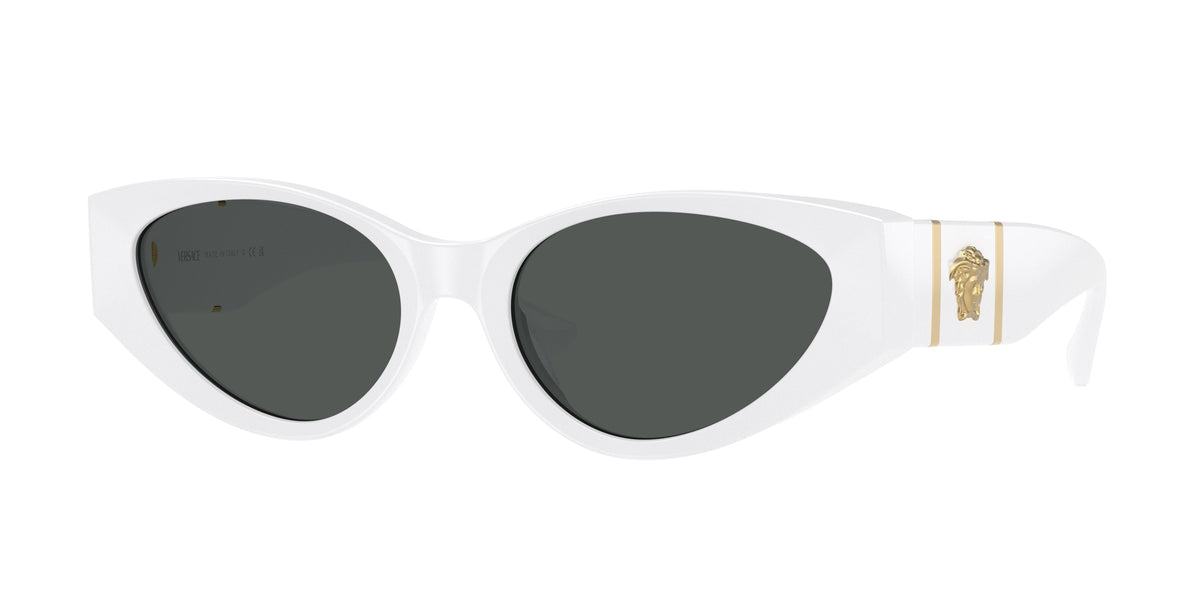 Versace VE4454 White Sunglasses